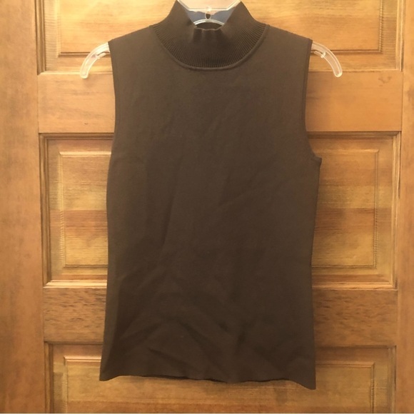 Dana Buchman/ sleeveless / mock neck top/ size M/ - Picture 1 of 6